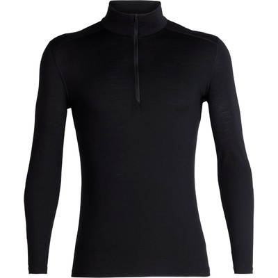 Icebreaker Men Merino 200 Oasis LS Half Zip čierna