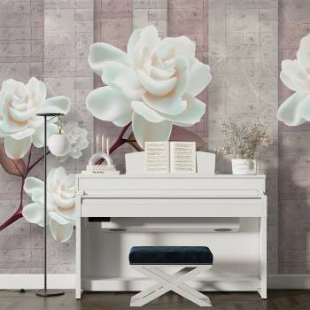 Image 1 of Art gift Фототапет пепел от рози