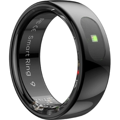Powerton chytrý prsten Black velikost 11