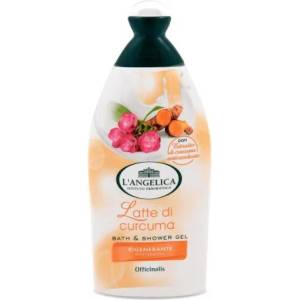 L'Angelica L`Angelica Latte di Curcuma Регенериращ душ гел с нар и куркума 500 мл