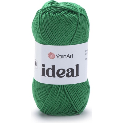 Yarn Art příze Ideal 227 trávově zelená