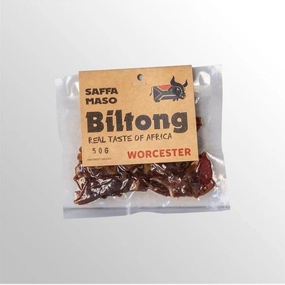 Saffa Maso Sušené hovězí maso Biltong Worcester 50 g