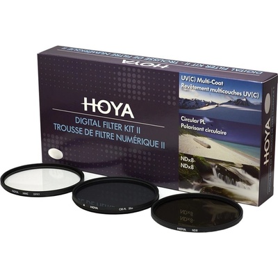 Hoya Filter Kit UV + PL-C + ND 8x 58 mm