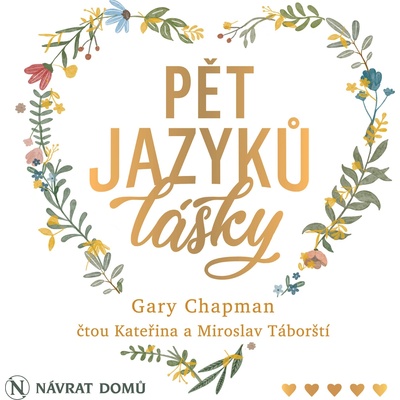 Pět jazyků lásky - Gary Chapman - čte Miroslav Táborský,Kateřina Táborská