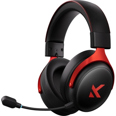 MCHOSE V9 Pro Wireless Gaming Headset Black Red HW-V9-4