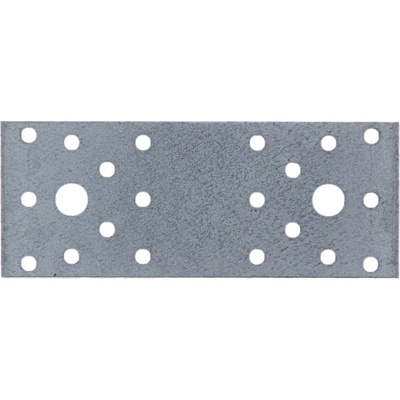 Plochá spojka 140 x 55 x 2,5 mm, pozink, diery ø 5/11 mm