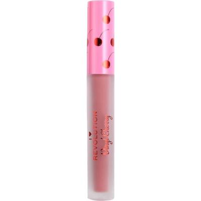 Revolution Beauty Течно червило Vinyl, Cherry Bakewell, 2.2 g