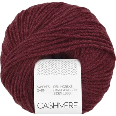 Sandnes Garn příze Cashmere 4372 burgundy