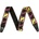 FENDER Колан за китара Monogrammed Strap Pink/Yellow by Fender