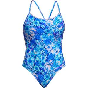 Funkita Дамски бански костюм Funkita Women's Diamond Back One Piece Swimsuit - Bloom Shakalaka - размер 40 (EU) (150-5659-1015)