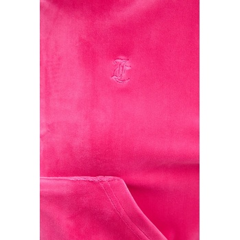 Juicy Couture Кадифен суичър Juicy Couture BRENDAL CROP OVERSIZED HOODIE (JCBAS225801)