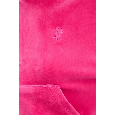 Juicy Couture Кадифен суичър Juicy Couture BRENDAL CROP OVERSIZED HOODIE (JCBAS225801)