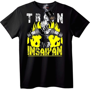 NOONEBRAND Тениска Тренирай Insaiyan - L, White