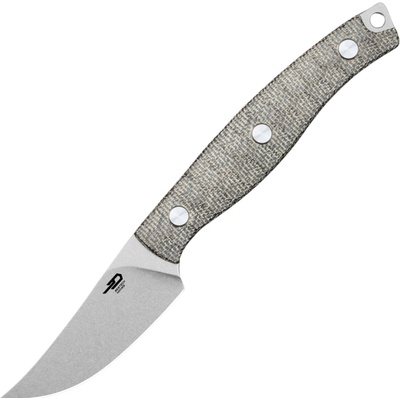 Bestech Heidi 14C28N, Stonewash, Micarta - OD Green BFK08C