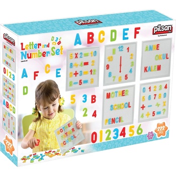Moni Комплект букви и цифри 222 ел. 03297