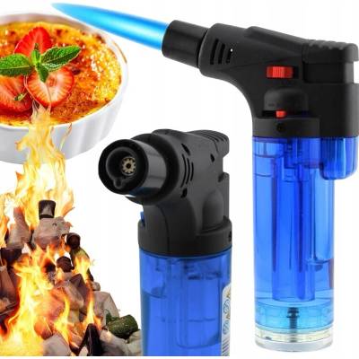Plynový horák s plameňom Jet Flame, veľký, zapaľovač s nastaviteľným plameňom