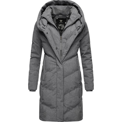 ragwear Зимно палто 'Natalka' сиво, размер XL