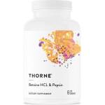 Thorne Betaine HCL + Pepsin, 225 капсули, Thorne (41502 (SD415) TR)