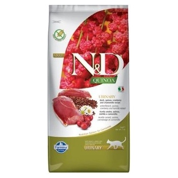 N&D GF Quinoa CAT Urinary Duck & Cranberry 5 kg
