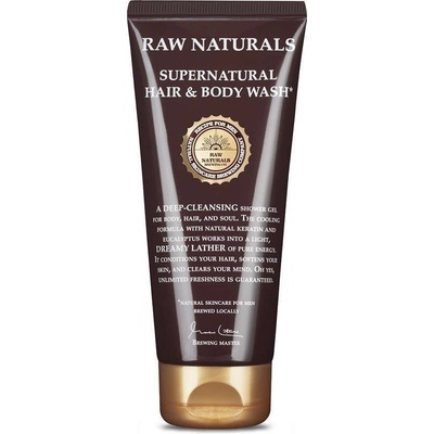 Recipe for Men Raw Naturals Supernatural Hair & Body Wash 200 ml