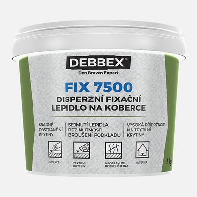 Debbex FIX 7500 lepidlo na koberce 10 kg bielé