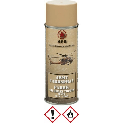 MFH army sprejová farba 400 ml WH khaki tropen