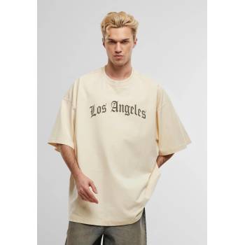 Mister Tee Тениска Los Angeles Wording New Huge Tee whitesand XXLUB-MT10180-02903 - Черен, размер L