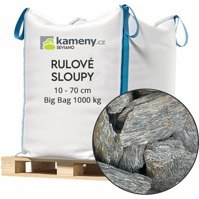 Okrasné kameny Rulové sloupy kusové Vyberte si balení: Big Bag 1000 kg