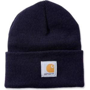 Carhartt Мъжка зимна шапка (beanie) Carhartt Watch Hat Beanie - Navy - размер One Size (204-7042-0311)