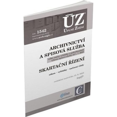 ÚZ 1542 Archivnictví