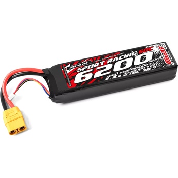 Team corally Батерия Team Corally Sport Racing 60C 6200Mah 3S 11, 1V XT-90 Semi-Soft Case C-49236-X (C-49236-X)