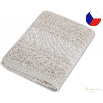 Bellatex Froté ručník Mozaika 50 x 100 cm 550g béžová