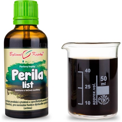 Bylinné kapky Perila list tinktura 50 ml