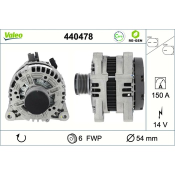 Alternátor VALEO 440478