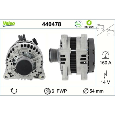 Alternátor VALEO 440478