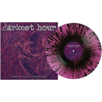 Darkest Hour - Perpetual Terminal Pink,Black Splatter LP
