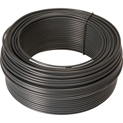 Viazací drôt, antracit, ø 3,1 mm × 25 m, plastifikovaný, 505617