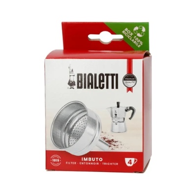 Bialetti за алуминиеви кафеварки Фуния - 4 чаши (8006363034210)