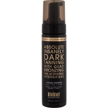 Minetan samoopalovací pěna pro extra tmavé opálení Absolute X60 (Self Tan Foam) 200 ml