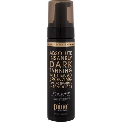 Minetan samoopalovací pěna pro extra tmavé opálení Absolute X60 (Self Tan Foam) 200 ml