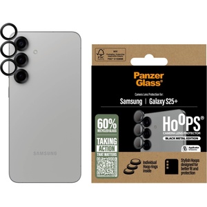 Panzer Протектор за камера PanzerGlass - Hoops, Galaxy S25 Plus, черен (5715685017032)