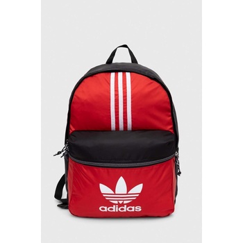 Adidas Раница adidas Originals в червено голям размер с десен IS4561 (IS4561)