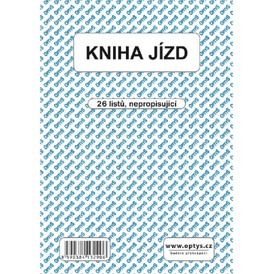 Optys 1329 Kniha jízd A5