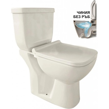 Inter Ceramic Моноблок icc 8036p pp rimless