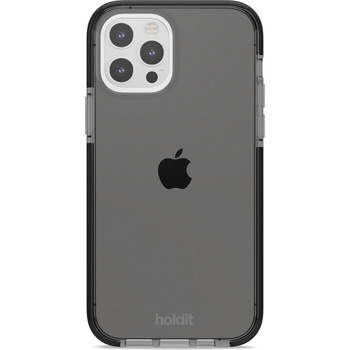 Image 1 of Holdit Гръб Holdit Seethru Case за iPhone 12/12 Pro - Черен