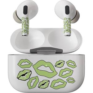  Next one art skin for airpods pro (1st & 2nd gen) | glowing lips (k-noa-153appcyg)