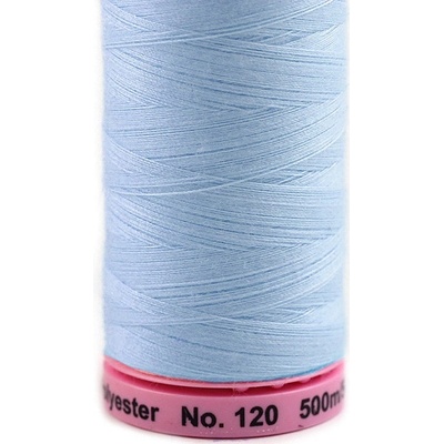 Polyesterové nitě návin 500 m Aspo Amann, střední, 0271 Cashmere Blue