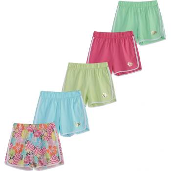 Be You Детски къси панталони Be You Older Girl Pack Of 5 Tropic Shorts - MULTI