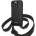 KARL LAGERFELD Кейс Karl Lagerfeld KLHCP14LSTMMK за iPhone 14 Pro 6.1", черен / черен, твърд, Monogram Plaque Logo Strap (KF001111-0)