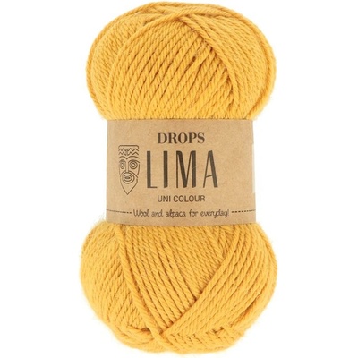 Drops Lima Uni Colour 2923 žlutá